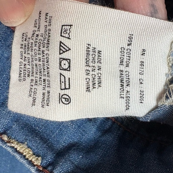 Pilcro Wide-Leg Jeans in Medium Blue Wash - Picture 7 of 8